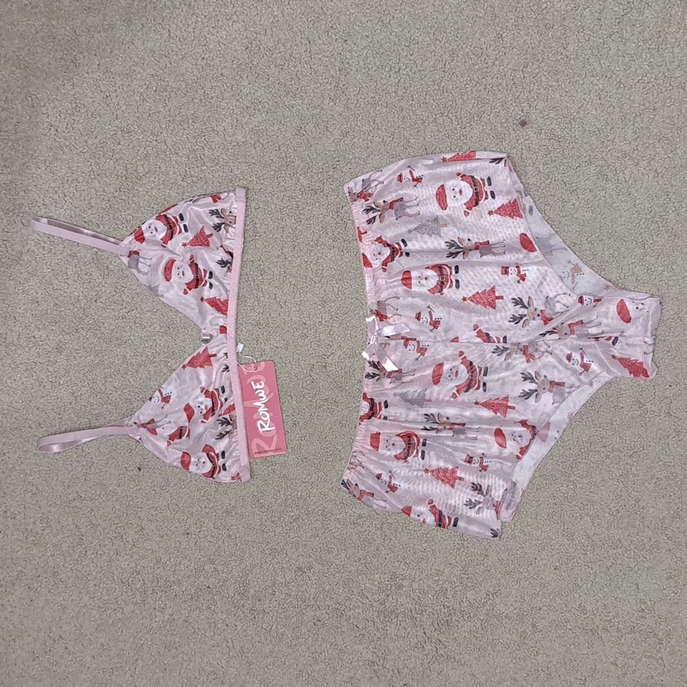 Mesh lingerie set